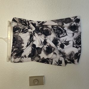 Floral print mini dress